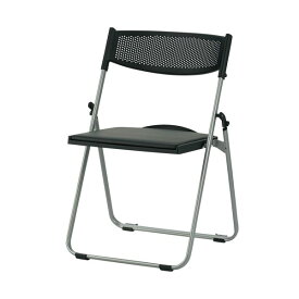 TOKIO 折畳イス NFA-700 座パッド付 ブラック チェア インテリア 家具 椅子
