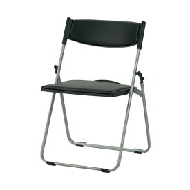 TOKIO 折畳イス NFA-750 背座パッド付 ブラック チェア インテリア 家具 椅子