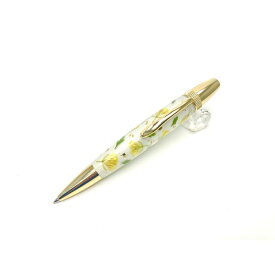 花柄 ボールペン / 文房具 【菜の花 黄色】 パーカータイプ 芯：0.7mm 日本製 文具 オフィス用品 『Frower Pen』 文具 オフィス用品 ペン 万年筆