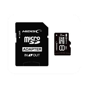nCfBXN microSDHCJ[h8GB class10 UHS-IΉ SDϊA_v^[t HDMCSDH8GCL10UIJP3 1 y×10Zbgz yp ܂Ƃߔ  Ɩp  Zbg̔z