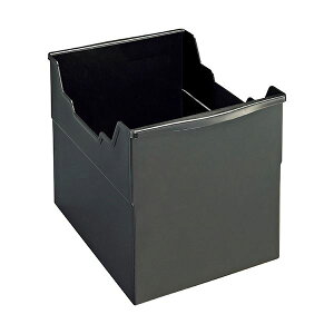 【ライオン事務器 lion 事務 事務用文具】 フリーボックス PP製A4ヨコ 背幅265mm ブラック FB-235P 1個 【×5セット】 【お徳用 まとめ買い お買い得 業務用 割引 セット販売】 文房具・事務用品 文