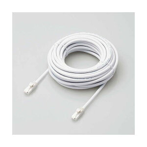 ELECOM GR PC@ LANP[u / CAT6AΉ / EU RoHSwߏ / ܐ܂h~ / ȈՃpbP[Wdl / 10m /  / zCg LD-GPAT / WH10 / RS