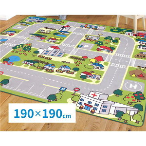 �v���C�}�b�g ��190×190cm �􂦂� �h�� �z�b�g�J�[�y�b�g �I�[���V�[�Y���� �L�b�Y���O �j���[�^�E�� 2 ���r���O �q������ �p���`�J�[�y�b�g ���O�}�b�g �O�~ �t���A ���O �J�[�y�b�g �J�[�y�b