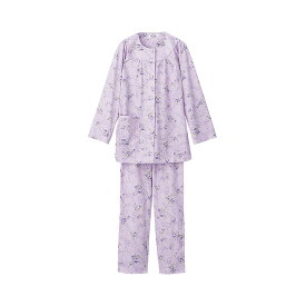 介護しやすいパジャマ シニア レディース ワンタッチテープ 腰開きパジャマ M L LLサイズ ピンク パープル 介護 パジャマ 高齢者 パジャマ 介護用パジャマ 介護パジャマ 介護パジャマ レディース 介護 施設 で 着る 服 前開き パジャマ プレゼント 入院 入所 クリスマス