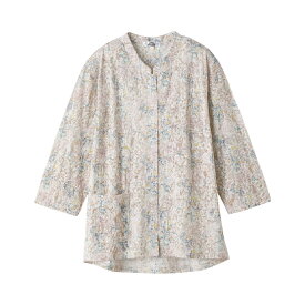 乾燥機対応 シニア レディース 七分袖前開きTシャツ S〜3Lサイズ 婦人トップス 大きいサイズ シニア ファッション s サイズ 乾燥機 シニアファッション 80代 乾燥機okレディース 介護 乾燥機 服 シニア夏服 レディース 乾燥機 シニア 長袖Tシャツ 夏 乾燥機可