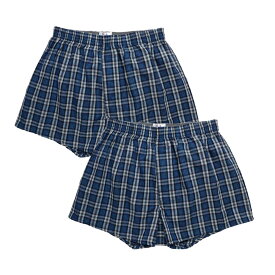紳士用 下着 2枚組 綿100% 抗菌防臭加工 トランクス [M L LL] ボタン付き 前開きパンツ 紳士下着 プレゼント 入院 入所 介護 シニア クリスマス