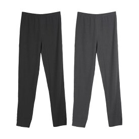 【送料無料】両面起毛9分丈レギンス [M L LL] レディース スパッツ レギンスパンツ インナーボトムス 静電気防止加工 UVカット加工 保湿 ヘム あったかインナー 冷え取り 冷え対策 温活 防寒 大きいサイズ ストレッチ 肌着 プレゼント 入院 入所 介護 シニア