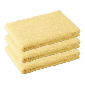 バスタオル(3枚組) [60x120cm] コットン100% 白 ホワイト ピンク ブルー イエロー 浴用 タオル 綿 綿100% まとめ買い 入院準備 施設入居準備 3枚セット プレゼント 入所 介護 シニア プレゼント 入所 介護 シニア クリスマス