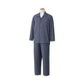 シニア メンズ パジャマ 大きめボタンのびのびストレッチパジャマ 紳士用 S M L LL 3L 4Lサイズ 大きいサイズ 小さいサイズ オールシーズン 前あき 前開き 長袖パジャマ 通年用 介護パジャマ 男性用 シニアパジャマ メンズ 上下セット プレゼント 入院 入所
