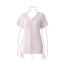 【綿100%】着るだけで血行促進効果 2枚組 IFMC.3分袖ワンタッチシャツ 3分袖肌着 シニア レディース ワンタッチシャツ シニア 前あき 肌着 綿100% 高齢者 肌着 前開き 肌着 婦人 IFMC 血行促進効果 着るだけ血行改善 シニア 三分袖 プレゼント 入院 入所 介護 クリスマス