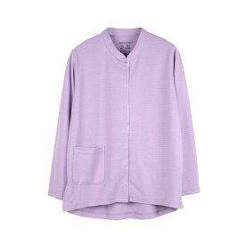 【楽天1位】介護 トップス レディース 前開き 長袖Tシャツ 乾燥機対応 スナップボタン 着替えやすい 入院 施設入所 M-L L-LL LL-3L 花柄 Seta CaRE
