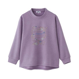 乾燥機対応 裏起毛トレーナー（婦人) [S M-L LL 3L] 乾燥機対応OK シニア レディース ファッション 高齢者 婦人服 長袖 トップス シニアファッション 秋物 冬物 秋冬 後ろ長め のびのび プレゼント 入院 入所 介護 クリスマス