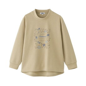 乾燥機対応 裏起毛トレーナー（婦人) [S M-L LL 3L] 乾燥機対応OK シニア レディース ファッション 高齢者 婦人服 長袖 トップス シニアファッション 秋物 冬物 秋冬 後ろ長め のびのび プレゼント 入院 入所 介護