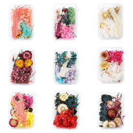 ドライフラワー 花材 選べる9タイプ 詰め合わせ 花材セット DIY素材 手作り MIX かすみ草 木の実 スターチス ミモザ 花材キット 花材
