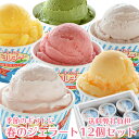 春のジェラート詰め合わせ 12個セット