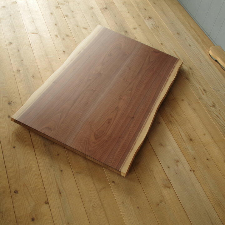 楽天市場】【こたつ天板のみ】WALNUT 皮付こたつ天板 135×85 長方形 