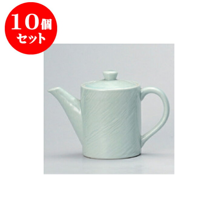 楽天市場】10個セット 鍋用品 青磁木目汁次（大） [11 x 14.5cm 1000cc 
