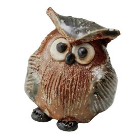 置物 福ふくろう置物（中） [高さ6cm] | 飲食店 カフェ うつわ 器 おしゃれ かわいい ギフト プレゼント 敬老の日 誕生日 贈り物 贈答品 母の日 父の日 敬老の日