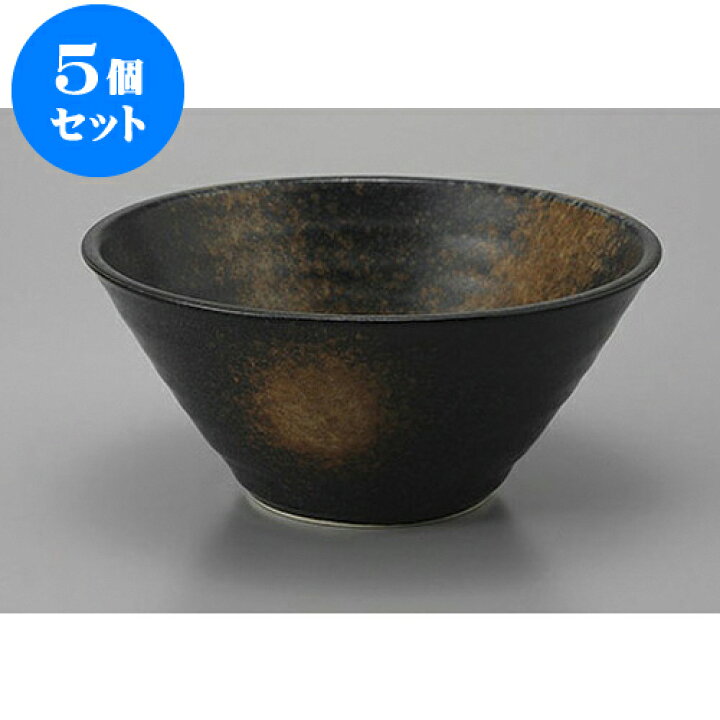 楽天市場】5個セット 丼 月の輪6.5水輪めん丼 [19.6 x 8.8cm] | お好み 