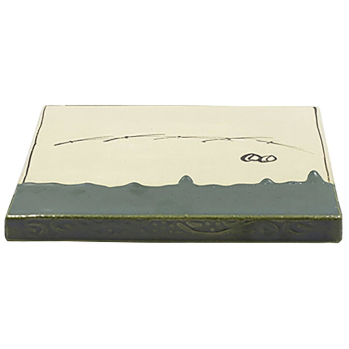 楽天市場】織部 敷瓦 大 ボール箱入り [27.8×27.8cm 3940g] | 茶道 
