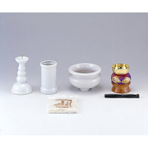 仏壇用品 太線リン入セット | 仏具 仏壇 お盆 お彼岸 迎え火 供養 お寺 お墓 仏様 仏前 盆 お坊さん お供え 手元供養 佛具