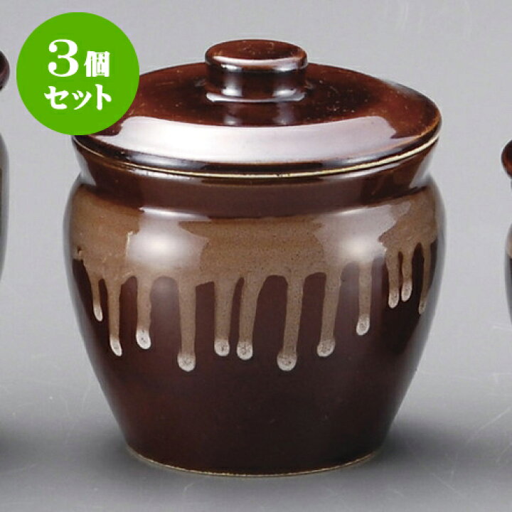 楽天市場】3個セットカメ アメ白流し3号カメ [ 10.7 x 12.5cm 510cc 