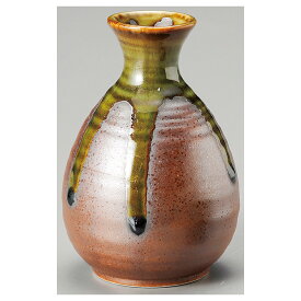 酒器 伊賀風織部流し徳利 大 [ 7.5 x 12.3cm 300 ] | 徳利 熱燗 冷酒 お酒 日本酒 バー bar 晩酌 人気 おすすめ 食器 業務用 飲食店 カフェ うつわ 器 おしゃれ かわいい ギフト プレゼント 引き出物 誕生日 贈り物 贈答品