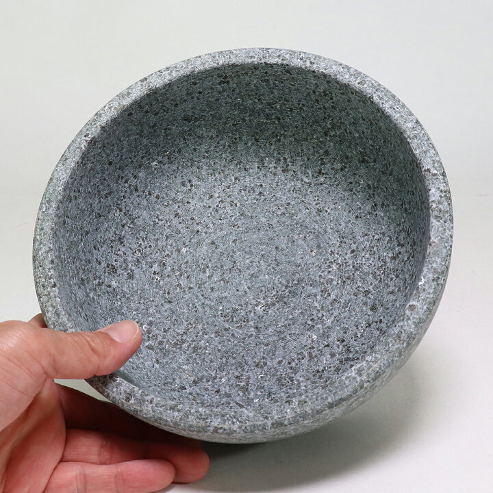 楽天市場】☆ 韓国食器 ☆石焼ビビンバ鍋 [ 19 x 7.9cm 1911g ] | 灰色 