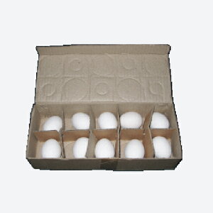 「陶器」の卵 10個セット 【仏具 仏壇 供養 お供え お盆 お彼岸 せともの 瀬戸物】