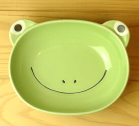 【子供用食器】カレー皿（カエル）