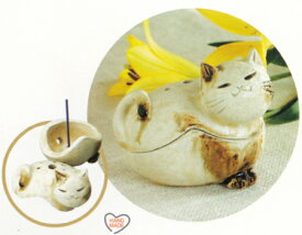 福ねこ置物　 新築 開店 祝い 贈り物 開運 縁起物