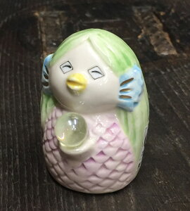 アマビエ 陶器 置物 人形 プレゼント コロナ に負けないぞ 風水