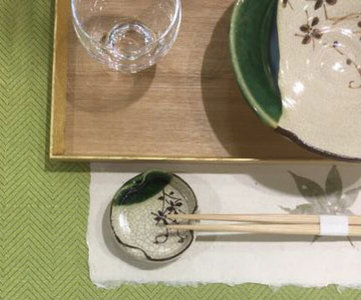 楽天市場】瀬戸織部 つたの葉 豆皿 織部焼 : 干支お雛様のせともの市場