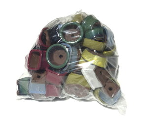 文山 1.5号 磁器豆鉢 色釉 アソート50入 和風 植木鉢 ミニ 盆栽鉢(304)