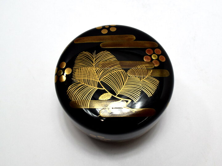 楽天市場】山中塗 平棗 松梅之蒔絵【山中漆器/茶道具/棗】 : せともの 
