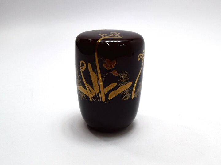 楽天市場】加賀蒔絵 中村孝也長棗 「 春野 」 桐箱入【漆器/茶道具  