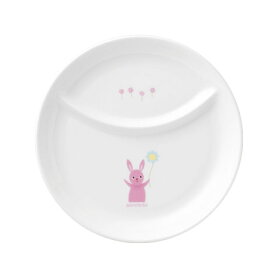 NIKKO ニッコー　子供用食器　accototo アッコトト　ひとりごはん皿(仕切皿) うさぎ