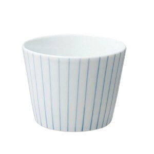 essence(エッセンス)studio line スタジオラインesカップS(160ml) ストライプブルー【波佐見焼 フリーカップ そば猪口 阿部薫太郎】
