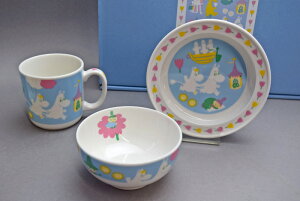 【日本製/子供食器】ムーミン 3ピースセット