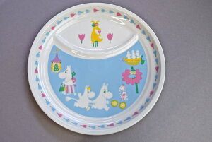 【日本製/陶器/子供食器】ムーミン 21cmランチプレート