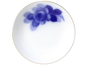大倉陶園 8211 ブルーローズ 19cmスープ皿