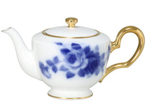 大倉陶園 ブルーローズ 8011 ティーポット(小)