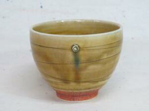 【決算品】【鶴林窯 林英樹】【ギフト/贈答品】黄瀬戸線ボタン煎茶