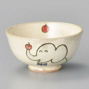 【ギフト/贈答品】【子供の日 誕生日】【夢工房 丸久】 粉引ねこ 子供飯碗