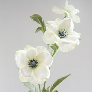 アネモネ アーティフィシャルフラワー 造花 フラワーアレンジメント お祝い ギフト プレゼント ブーケ おしゃれ インテリア 誕生日 一本販売 インテリア インテリアフラワー フェイクフラ
