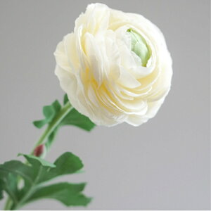 ラナンキュラス アーティフィシャルフラワー 造花 フラワーアレンジメント 胡蝶蘭 お祝い ギフト プレゼント ブーケ おしゃれ インテリア 母の日 誕生日 ミニサイズ 開店祝い 花材販売 一本