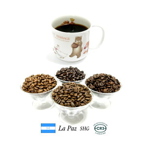 無農薬99.9％カフェインフリー・オーダーメイド　デカフェ　ホンジュラス　ラパスSHG　500g（250g×2） カフェインレスコーヒー ディカフェ　オーガニック生豆100％使用　液体二酸化炭素抽出