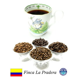 無農薬99.9％カフェインフリー オーダーメイド　デカフェ コロンビア　ラ・プラデーラ農園　250g カフェインレスコーヒー ディカフェ　オーガニック生豆100％使用