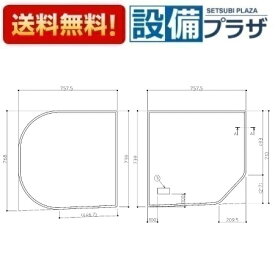 [EKK80060WL1]TOTO　1600ラウンドフロフタ　L(1600ラウンド風呂蓋L)〈EKK80060WLの後継品〉