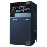 （在庫あり） 三菱 単相インバータ FR-E820S-0.4K-1 E800シリーズ 単相200V入力 0.4kW (三相モーター制御…